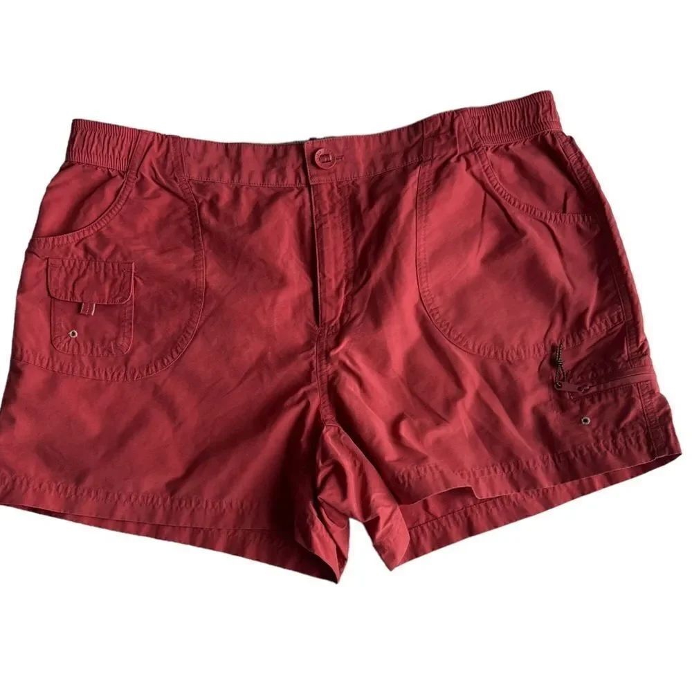 Colombia Sportswear Coral Cargo Shorts sz L